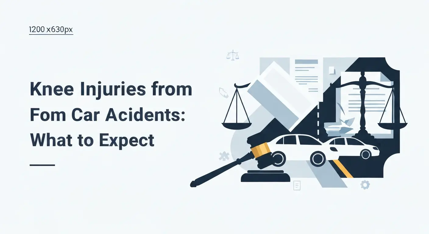 Knee Injuries from Car Accidents: What to Expect