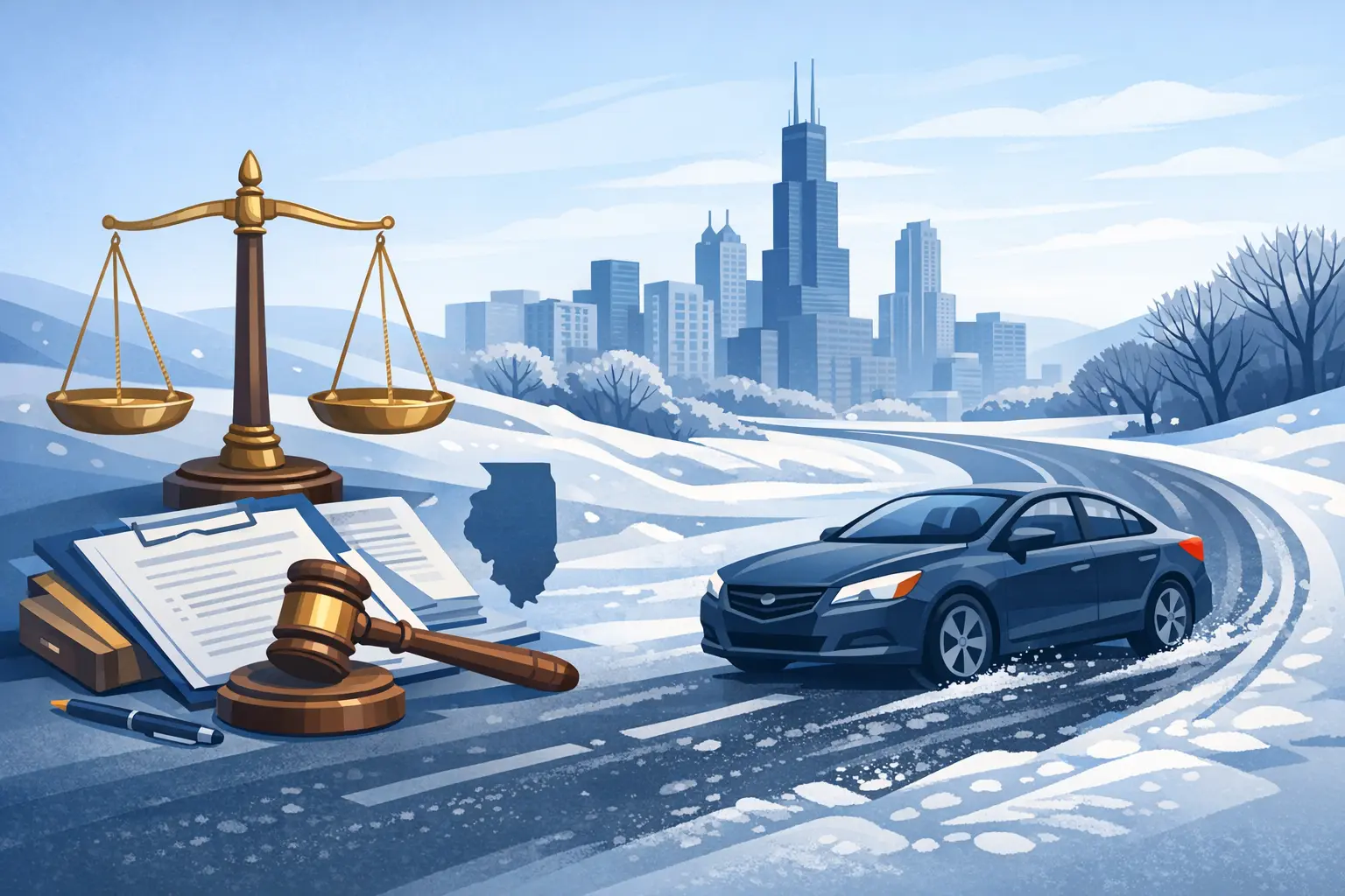 Illinois Winter Car Accident Claims: Your Rights & Recovery